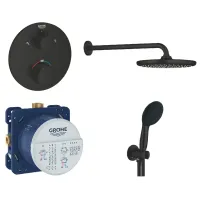 Душова система GROHE GROHTHERM UA26415SC9, чорний матовий