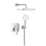 Душова система із змішувачем прихованого монтажу GROHE CUBEO 1053360000, хром