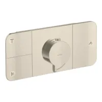 Термостат 3 функції AXOR AXOR ONE 45713820, нікель сатин