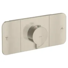 Термостат 2 функції AXOR AXOR ONE 45712820, нікель сатин