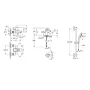 Набір змішувачів 3 в 1 GROHE BAULOOP UA123214S1