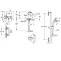 Набір змішувачів 3 в 1 GROHE BAULOOP UA123220S1