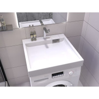 Умивальник на пральну машину акриловий Redokss San FOBOS 60х50см