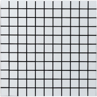 Самоклеюча алюмінієва плитка 300х300х3мм Біла мозайка SW-00001775