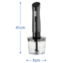 Занурювальний блендер Russell Hobbs 27141-56 Matte Charcoal 3 in 1 Hand Blender (7030808)