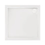 Набір Qtap душова кабіна Taurus CRM1011SC6 Clear 100х100 см + піддон Tern 301112