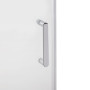 Душові двері в нішу Qtap Taurus CRM2013-14.C6 130-140x200 см, скло Clear 6 мм, покриття CalcLess