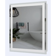 Дзеркальна шафа "Панорама" з LED фасадом 60 П.