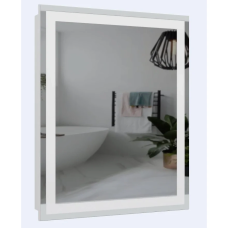 Дзеркальна шафа "Панорама" з LED фасадом 60 Л.