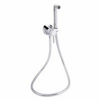 Набор для гігієнічного душу Qtap Inspai-Varius округлий QTINSVARCRMV00440001 Chrome