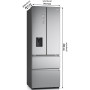 Холодильник Hisense RF632N4WIE1 (BCD-454W) (6899166)