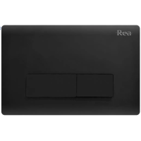 Кнопка змиву для інсталяції REA H BLACK MATT *