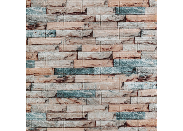 Панель стінова 700х770х3мм Мармур кольоровий SW-00001897