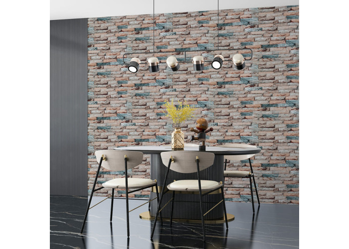 Панель стінова 700х770х3мм Мармур кольоровий SW-00001897