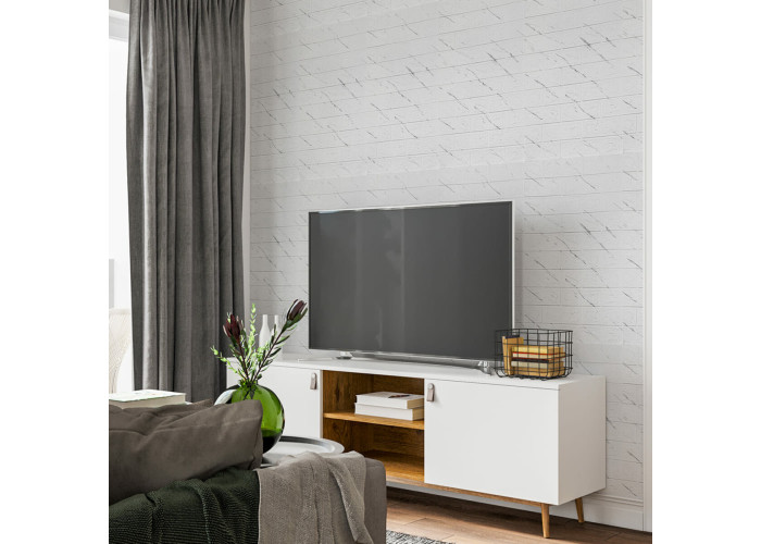 Панель стінова 3D 700х770х3мм Мармуровий квадрат SW-00002262