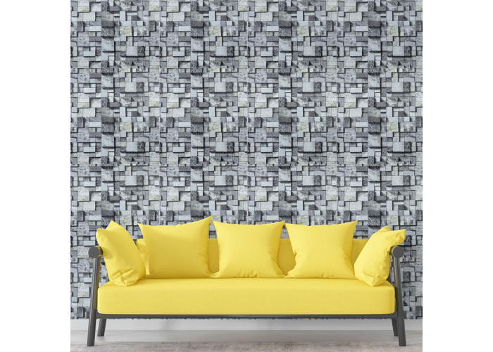 Панель стінова 700х770х3мм Графітовий кубік SW-00001996