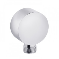 Шлангове під'єднання для душу PERLA 1/2 н-н кругле хром PSA2351