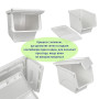 Контейнер для зберігання 45.5х28.5х31см Білий SW-00002421