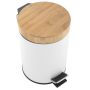 Кошик для сміття YOKA BIN WHITE BAMBOO 3л. для ванної кімнати *
