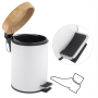 Кошик для сміття YOKA BIN WHITE BAMBOO 3л. для ванної кімнати *
