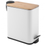 Кошик для сміття YOKA MOBY WHITE BAMBOO 5л.