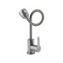Змішувач для кухні Brinex Pure 015F41 з гнучким виливом Nickel BRIPUR015F41NKL