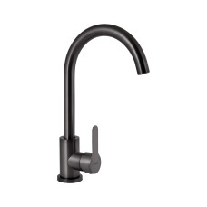 Змішувач для кухні U-образний Brinex Pure 015F U-образний Graphite BRIPUR015FGRP