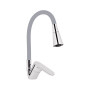 Змішувач для кухні Lidz Tani 008F3 з гнучким виливом (k40) LDTAN008F3GCR39507 Chrome/Grey