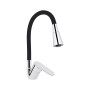 Змішувач для кухні Lidz Tani 008F3 з гнучким виливом (k40) LDTAN008F3BCR39484 Chrome/Black