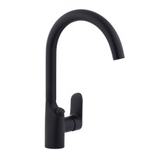 Змішувач для кухні PERLA "Leo" ЧОРНИЙ з підключенням до фільтру PBZ6902B