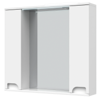 Дзеркало Корнелія 90см 2 шк. з світ. біле