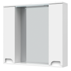 Дзеркало Корнелія 90см 2 шк. з світ. біле