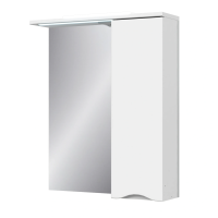 Дзеркало Смайл з світ. з шкаф. 70 Пр.