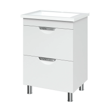 Тумба Лора з умив. шт.камінь "Глорія 70" з 2 шух-ми, вр.р., напр.прих.монт.