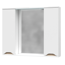 Шафа Амелія з дзерк. 90 ( 2 шкаф., дуб сонома )