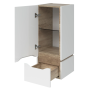 Шафа Сакраменто підвісна 35х35 (біла, ліва)