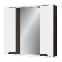 Дзеркало Верона з світ. з 2 шкаф. (до кінця) 80 венге