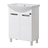 Тумба Лора з умив. "Проксі 60" біла, вр.р