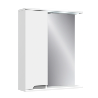 Дзеркало Верона з світ. з шкаф. 70 сіре (Лв)