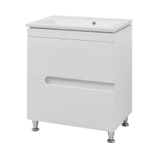 Тумба Верона з умив. "Комо 70" 2 ш (напр.прих.монт) біла