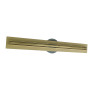 Трап для душу VBI FORT SLIM 80 BRUSHED GOLD
