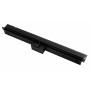 Трап для душу VBI KENT WALL 2в1 90 BLACK настінний