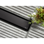 Трап для душу REA NEOX 70 PRO BLACK 2в1 чорний