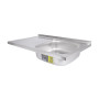 Кухонна мийка Brinex 5080-R 0,6 мм Satin (BRIN5080RSAT06)