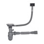 Кухонна мийка Brinex 5080-R 0,6 мм Satin (BRIN5080RSAT06)