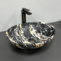 Умивальник (раковина) VBI PARMA BLACK OPAL GLOSSY накладний