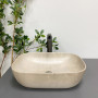 Умивальник (раковина) VBI RAVENNA BEIGE STONE MATT накладний