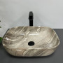 Умивальник (раковина) VBI RAVENNA JASPER GLOSSY накладний
