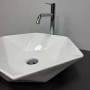 Умивальник (раковина) VBI ROCAZZO WHITE накладний