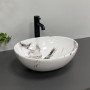 Умивальник (раковина) VBI PARMA CARRARA GLOSSY накладний PARMA CARRARA GLOSSY